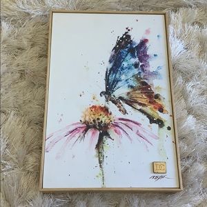 Dean Crouser Butterfly Painting